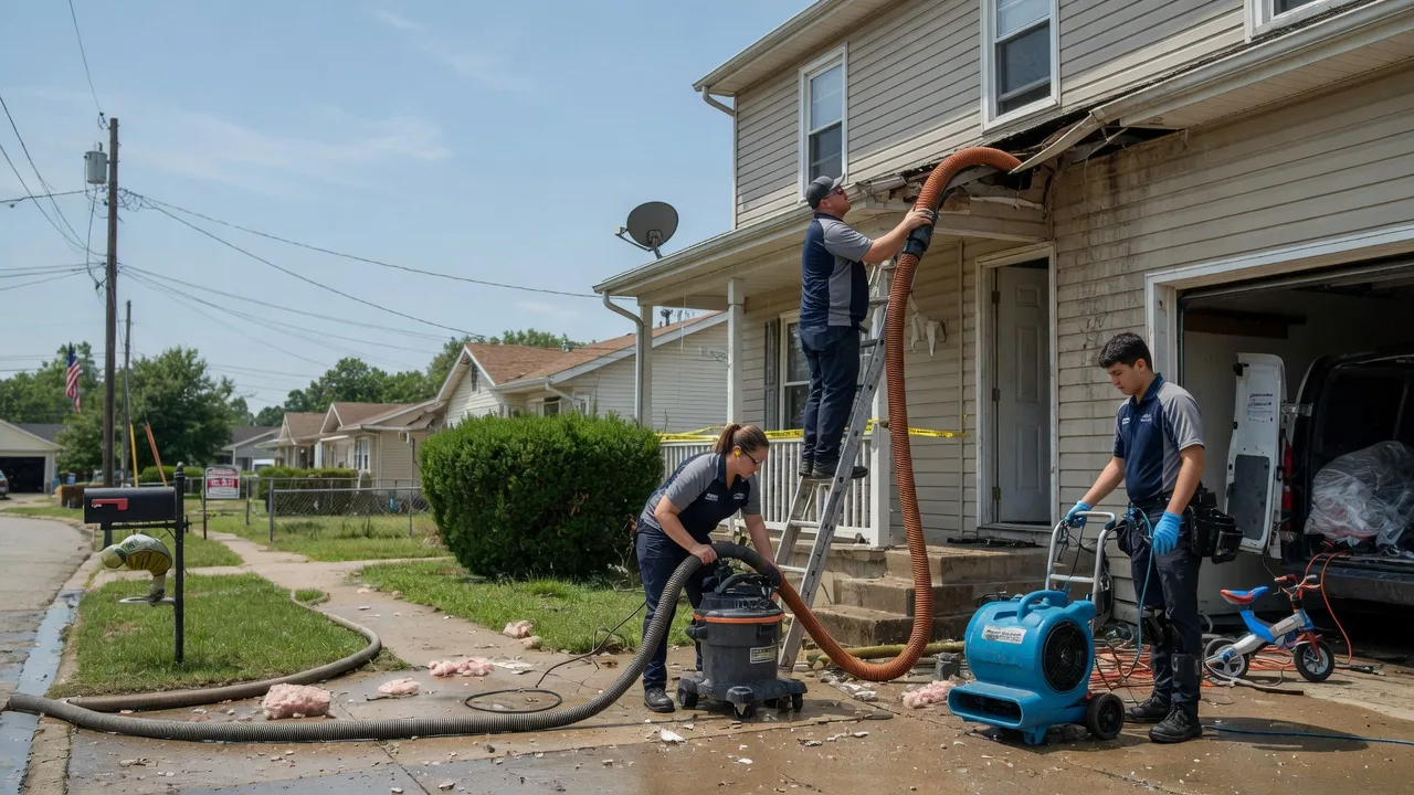 Water Damage Restoration in Holcomb, KS near me